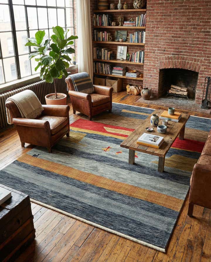 10' x 13' Kashkuli Gabbeh Rug