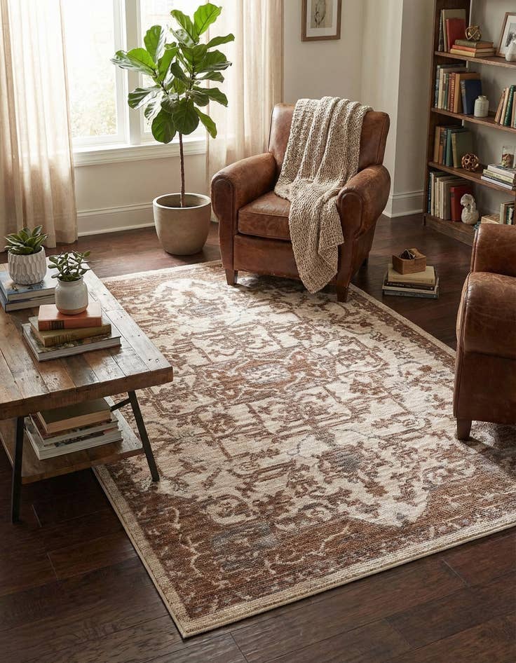 Detail image of 4' x 6' 3 Grand Tradition Rug