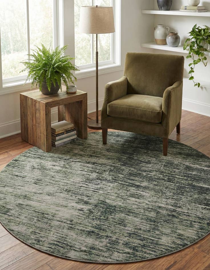 Detail image of  7' 7 x 7' 7 Asha Round Rug