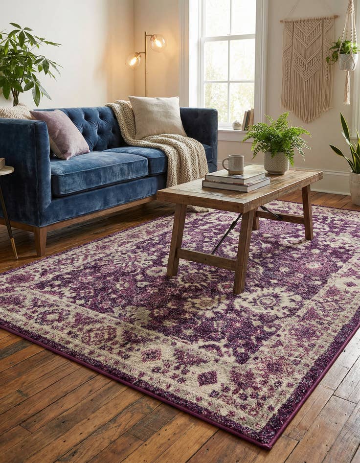 Detail image of 5' 3 x 8' Madeline Rug