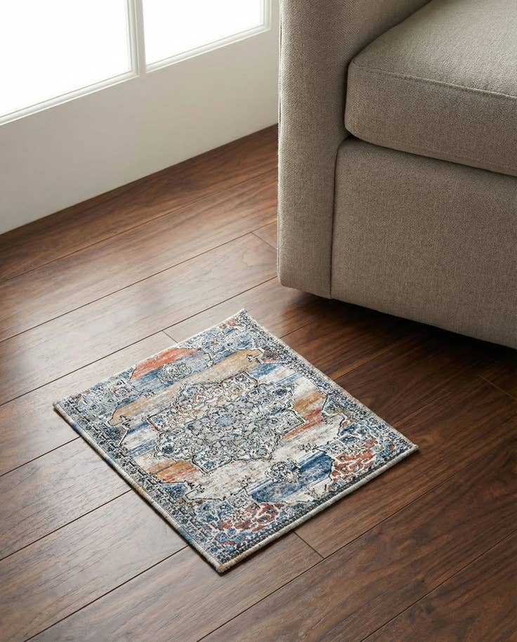 Detail image of 1' 4 x 1' 4 Nyla Sample Rug