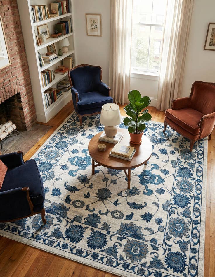 Detail image of 10' x 10' Boston Square Rug