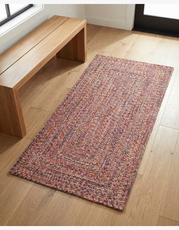 Easy-Clean Eco Verse Washable Indoor / Outdoor Runner Rug