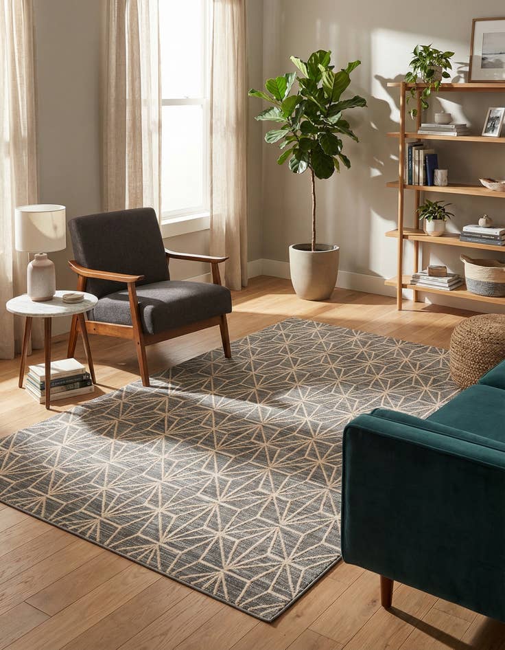 Detail image of 5' x 8' Uptown Fifth Avenue Rug