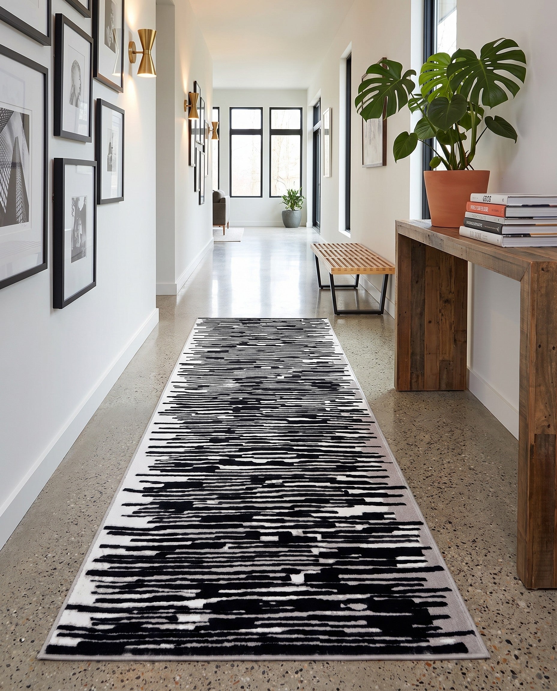 Jill Zarin 2' x 6' Uptown Beekman Place Runner Rug
