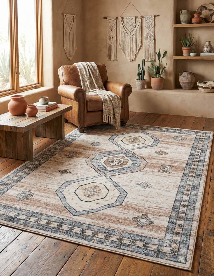 Detail image of 5' 3 x 7' 9 Medina Rug