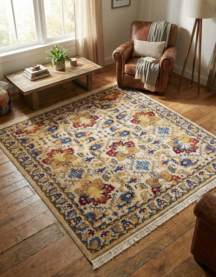 Detail image of 8' x 8' Georgetown Square Rug