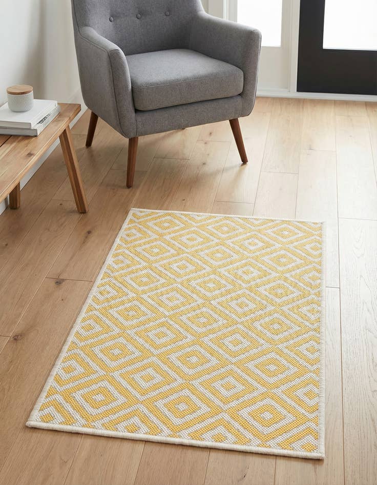 Detail image of 2' x 3' Easy-Clean Jill Zarin Costa Rica Indoor / Outdoor Rug