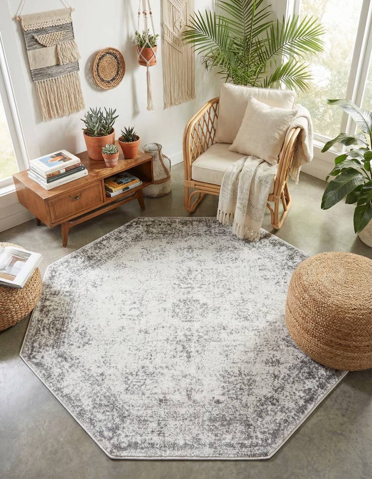 Detail image of  5' 3 x 5' 3 Monte Carlo Octagon Rug