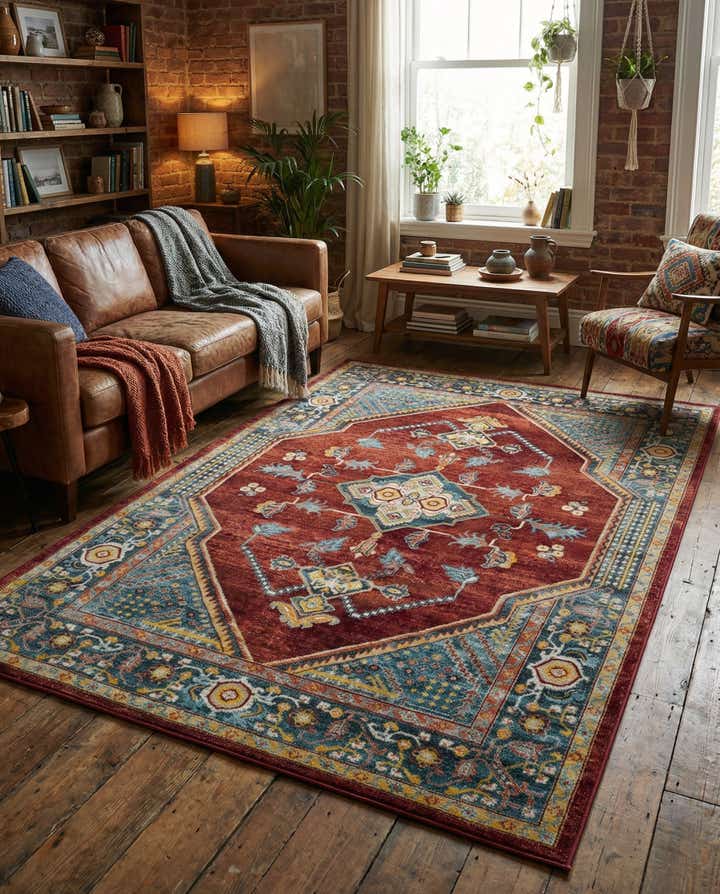 6' x 9' Kamala Washable Rug
