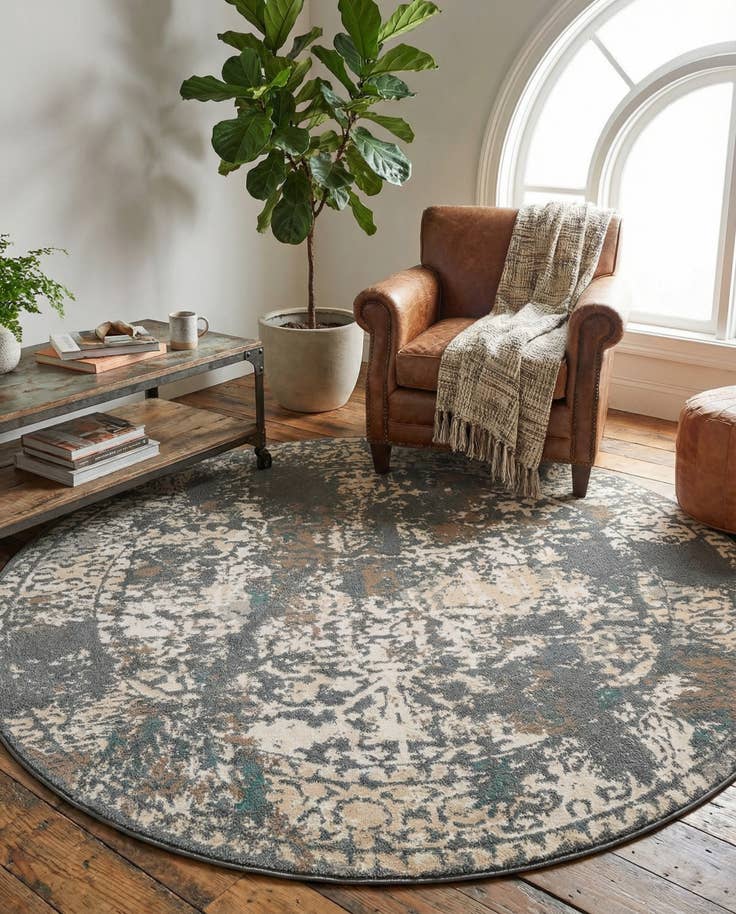 Detail image of 8' x 8' Sahara Round Rug