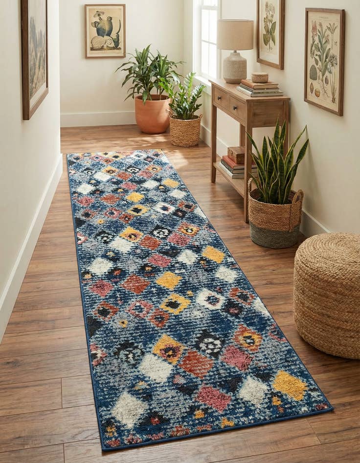 Detail image of 2' 7 x 10' Morocco Runner Rug