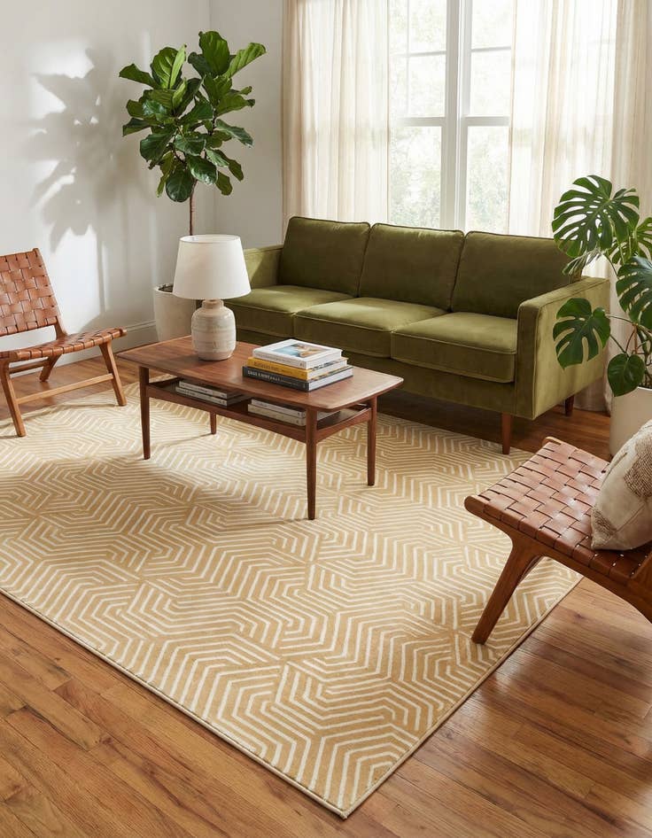 Detail image of 5' 3 x 8' Aakaar Rug