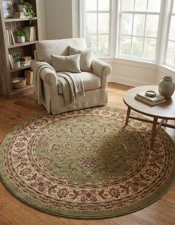 7' 10 x 7' 10 Aditi Round Rug