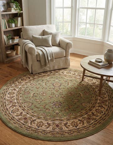 7' 10 x 7' 10 Aditi Round Rug