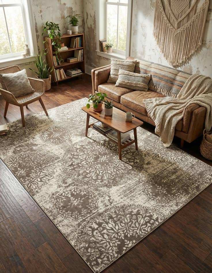 Detail image of 5' 3 x 7' Monte Carlo Rug