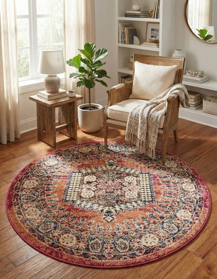 Detail image of 4' x 4' Eden Round Rug