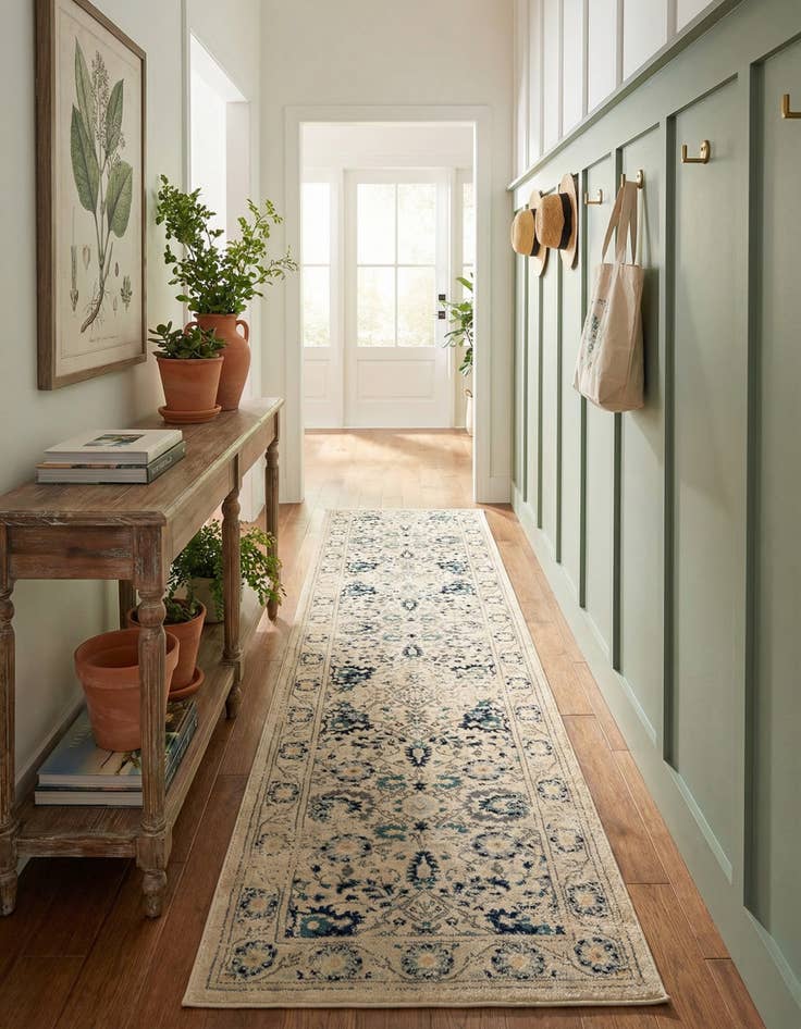 Detail image of 2' 7 x 10' Stockholm Runner Rug