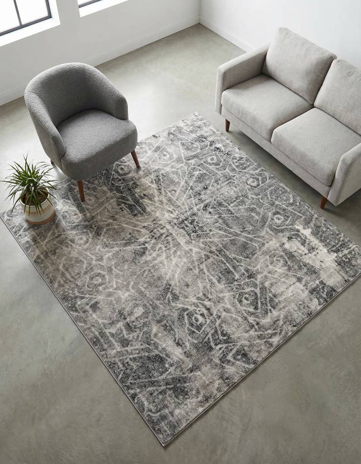 Detail image of 6' x 6' Monte Carlo Square Rug