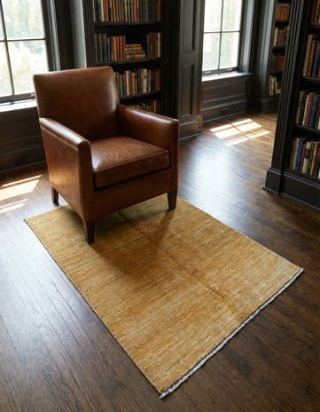 3' 7 x 4' 9 Hand Knotted Ultra Vintage Persian Wool Rug