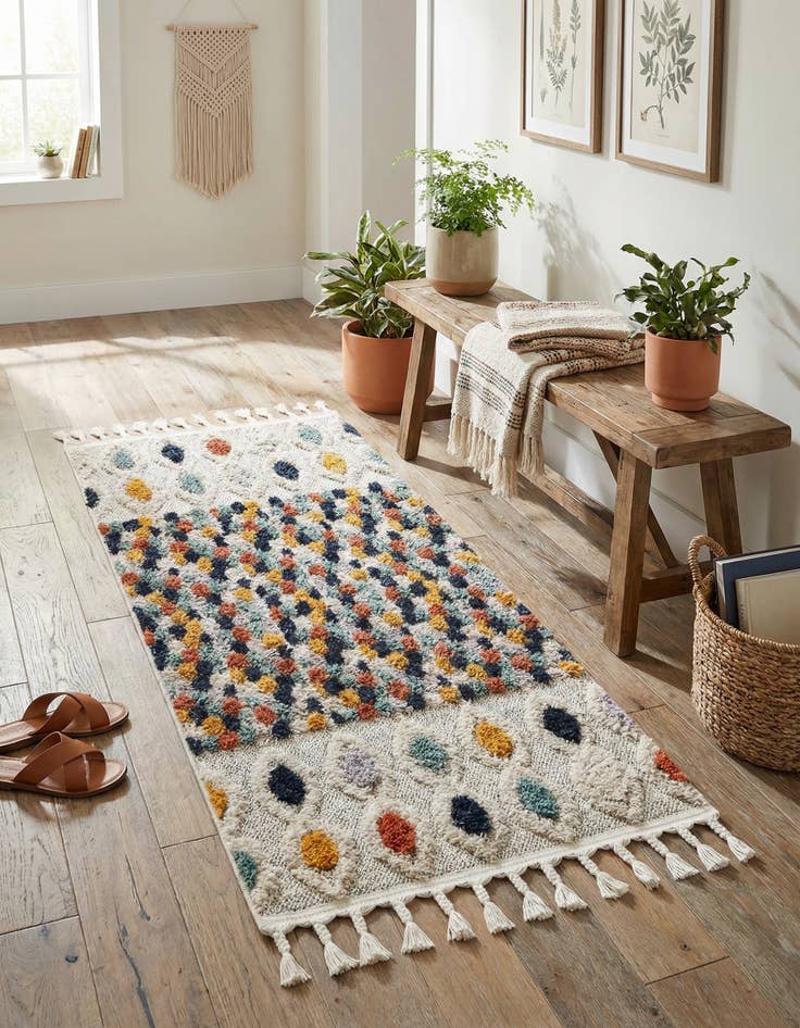 Detail image of 2' x 4' Cherokee Runner Rug