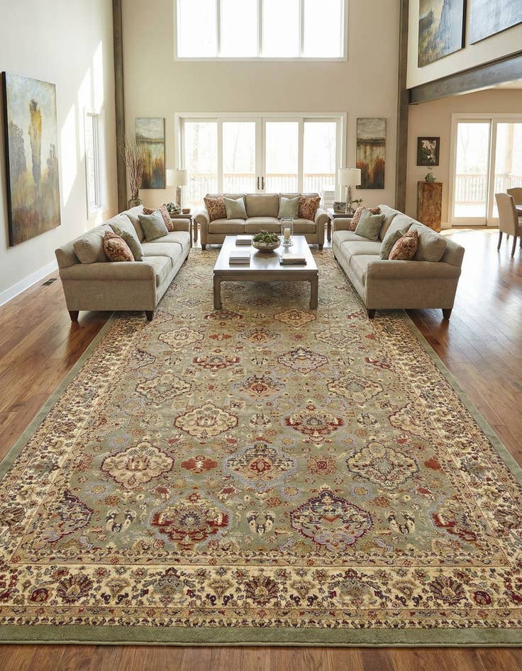 Detail image of 10' 6 x 16' 5 Classic Agra Rug
