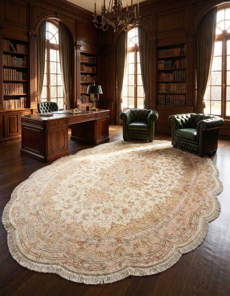 Detail image of 8' 2 x 11' 8 Tabriz Rug