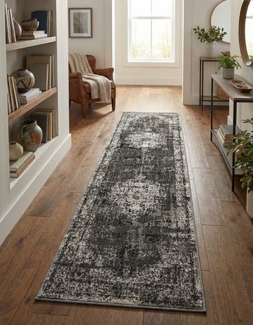 Gray Lucerne Runner Rug