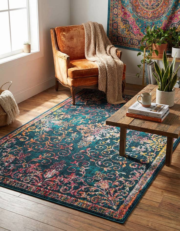 Detail image of 5' 3 x 8' Madeline Rug