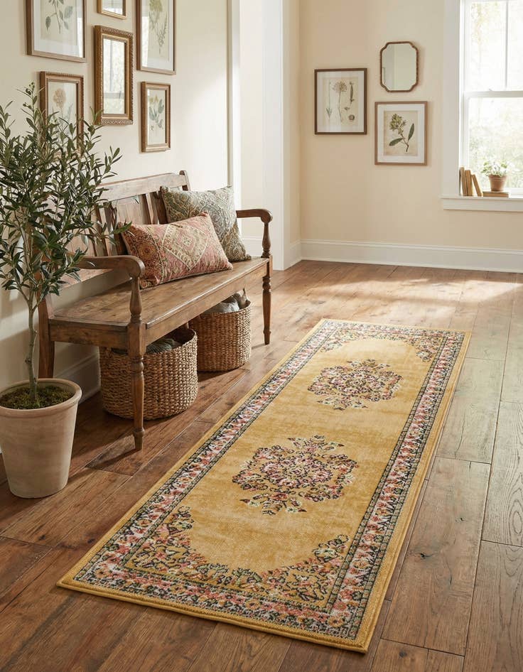 Detail image of 2' x 6' Lucerne Runner Rug