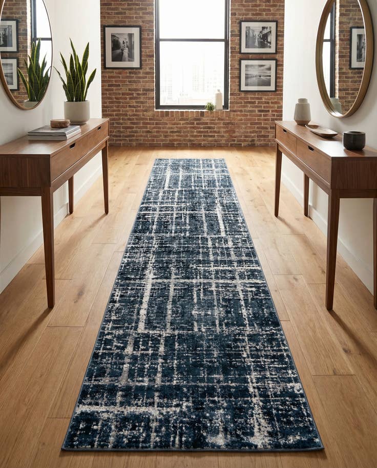 Detailfoto van 80cm x 425cm Uptown Lexington Avenue Loper Vloerkleed