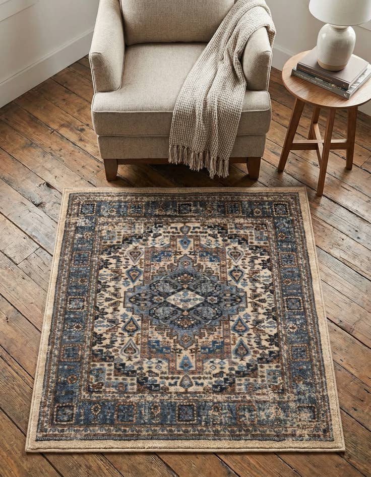 Detail image of 3' 3 x 3' 3 Medina Square Rug