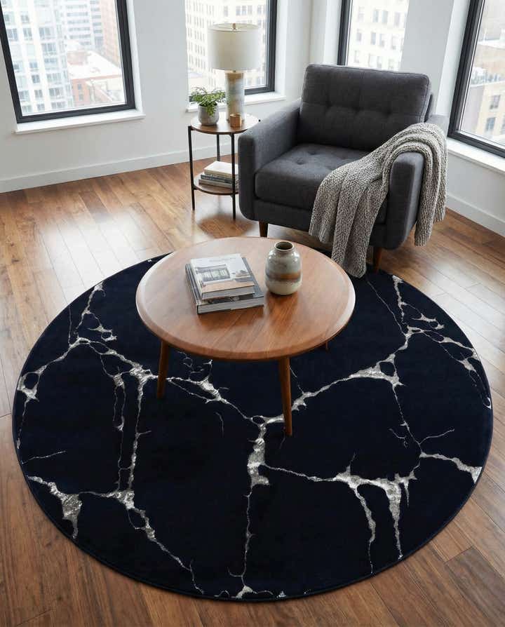 6' x 6' Vogue Geo Round Rug
