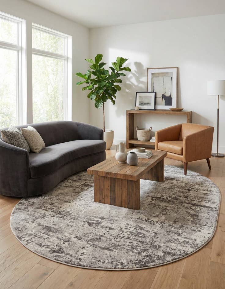 Detail image of 7' 10 x 10' Aurora Oval Rug