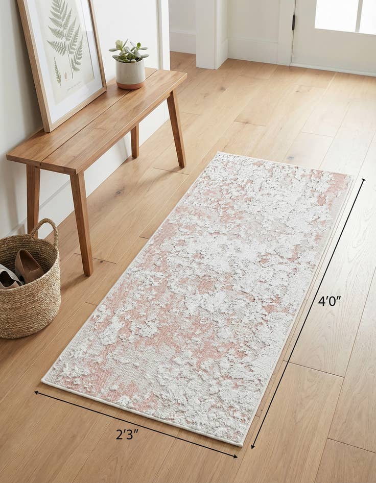 Detail image of 2' 3 x 4' Abbey Runner Rug