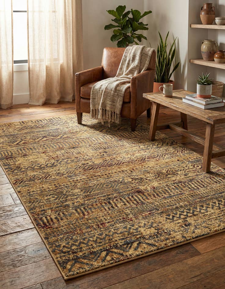 Detail image of  4' x 6' Saturn Rug