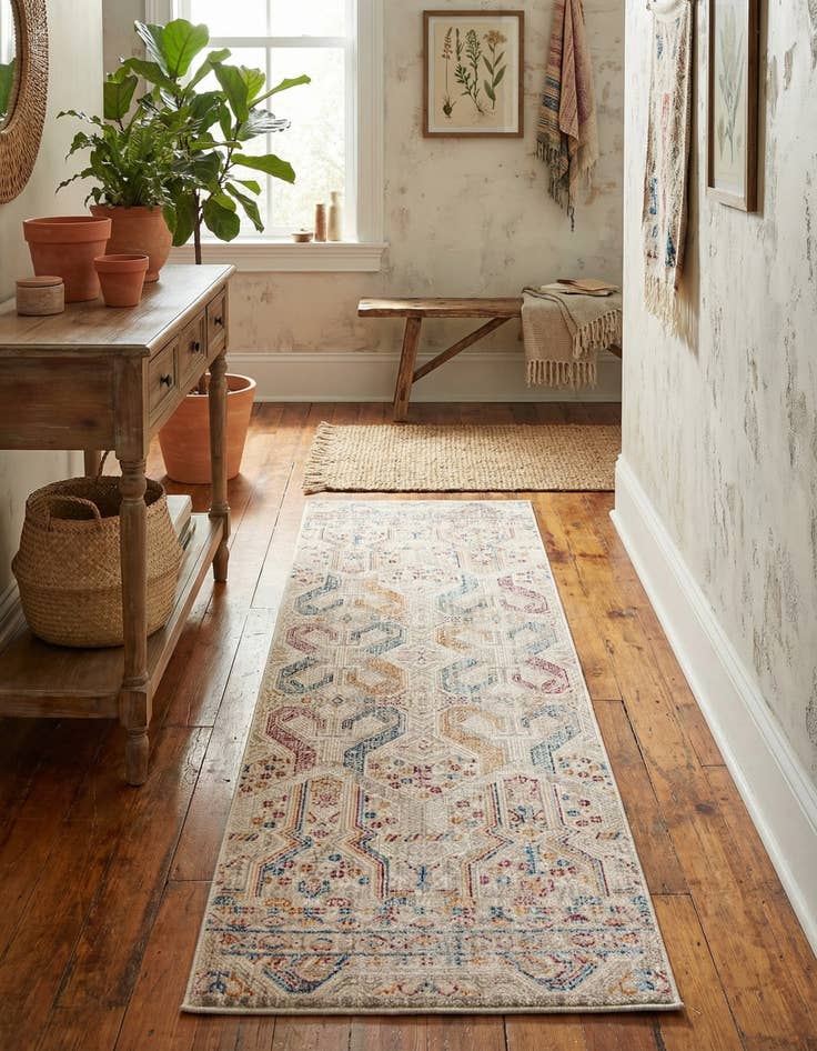 Detail image of 2' x 6' Deepa Runner Rug