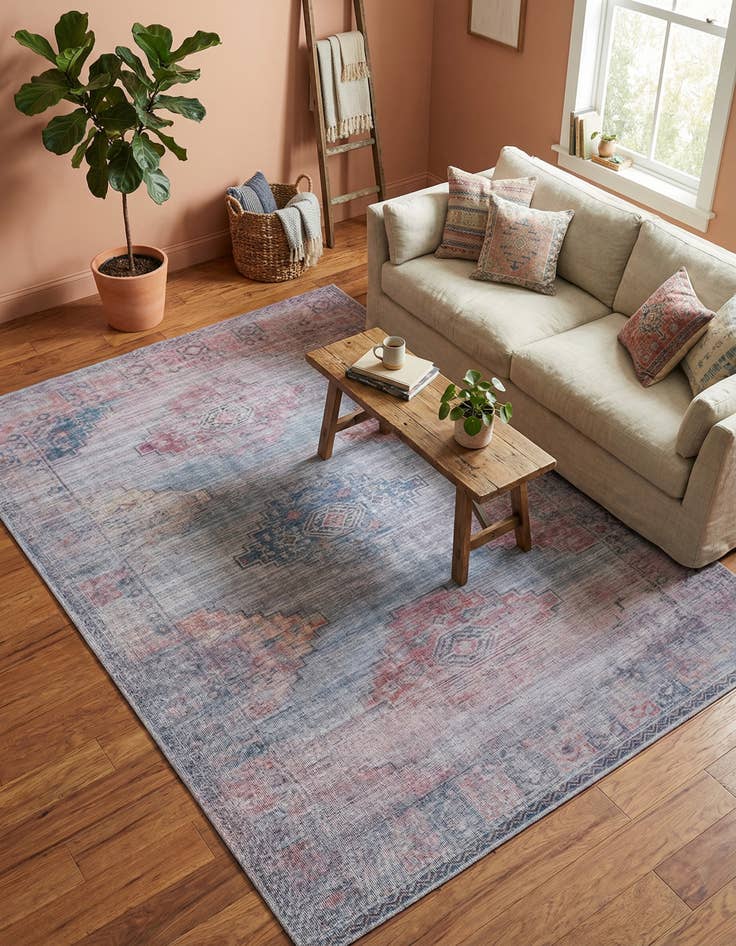 Detail image of 7' 3 x 10'  Washable Sisu Rug