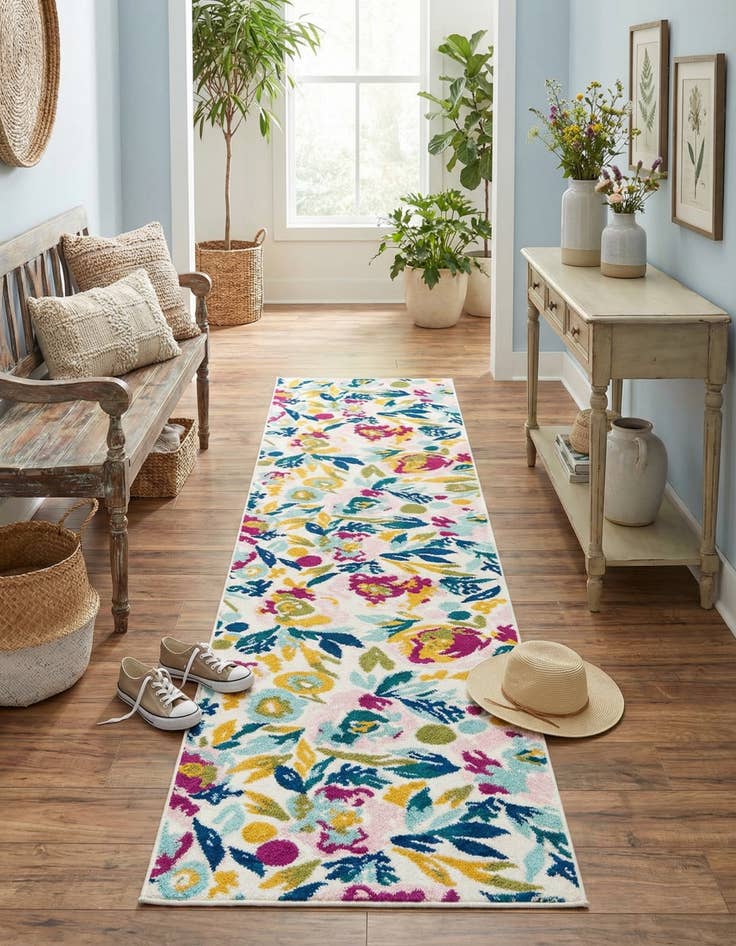 Detail image of 2' 7 x 12' Bloom Runner Rug