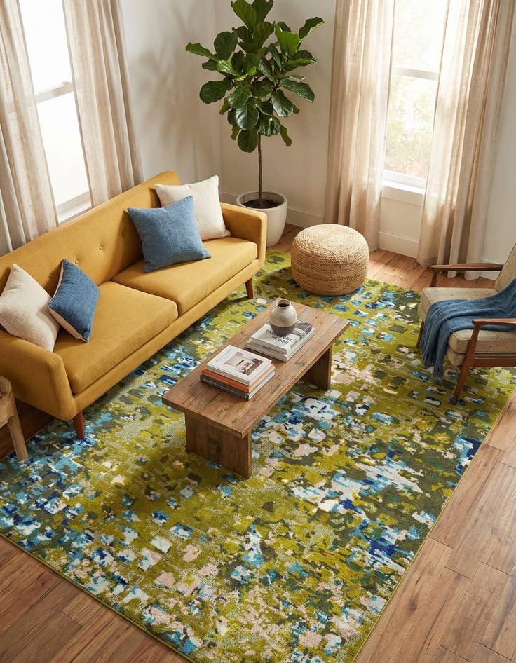 Detail image of 9' x 12' 2 Washable Sevilla Rug