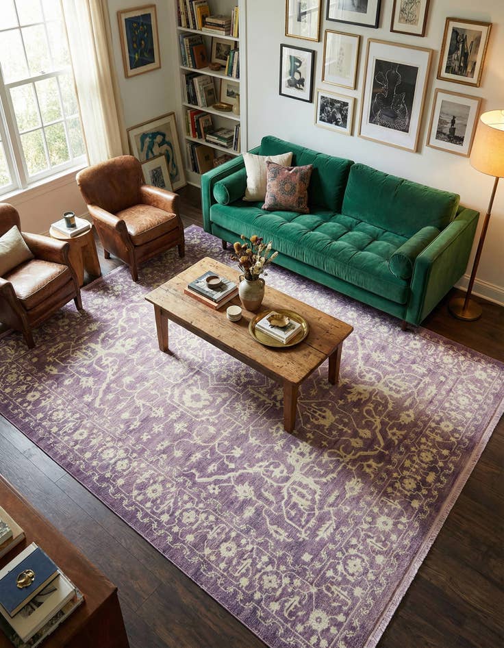 Detail image of 9' x 12' 2 New Vintage Rug