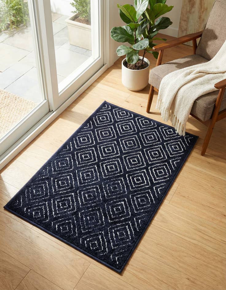 Detail image of 2' x 3' Washable Sabrina Soto Indoor / Outdoor Rug