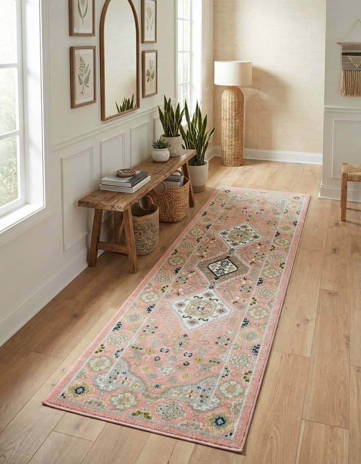 Detail image of 2' x 6' Kamala Washable Runner Rug