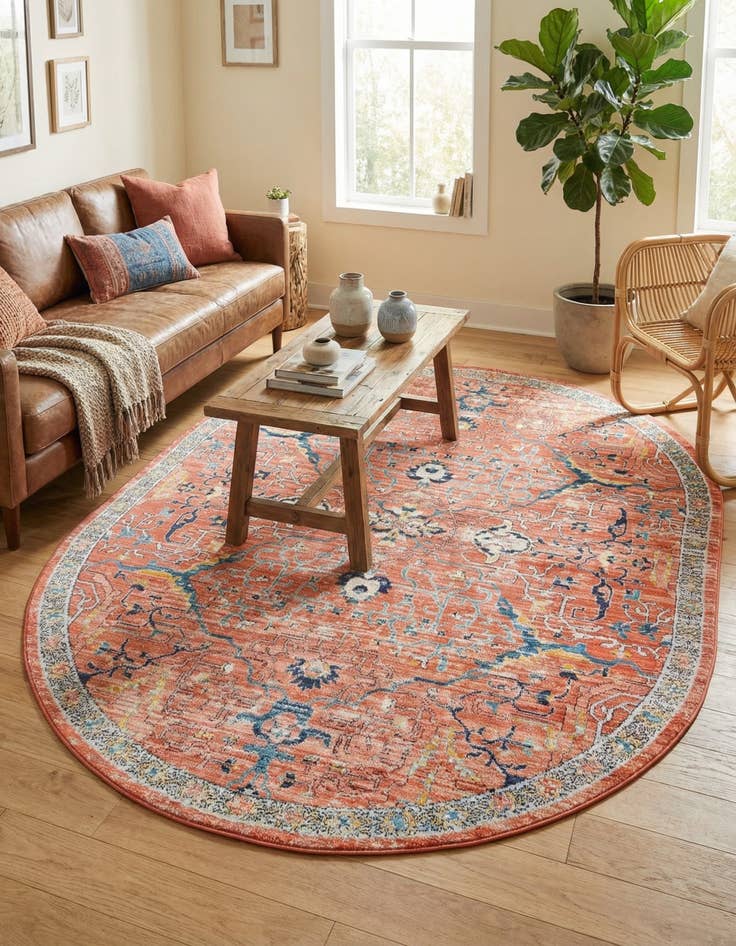 Detail image of 7' 10 x 10' 2 Lola Oval Rug