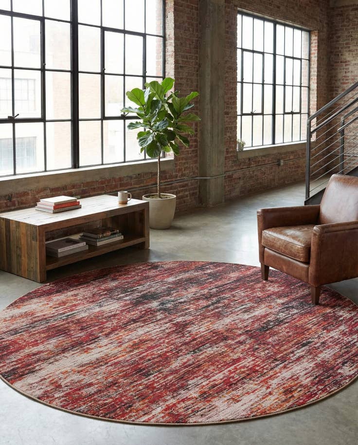 Detail image of 7' 7 x 7' 7 Asha Round Rug