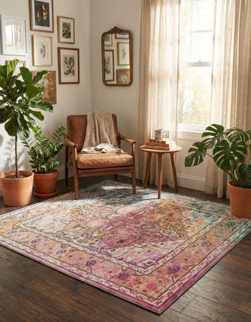5' 3 x 5' 3 Medina Square Rug