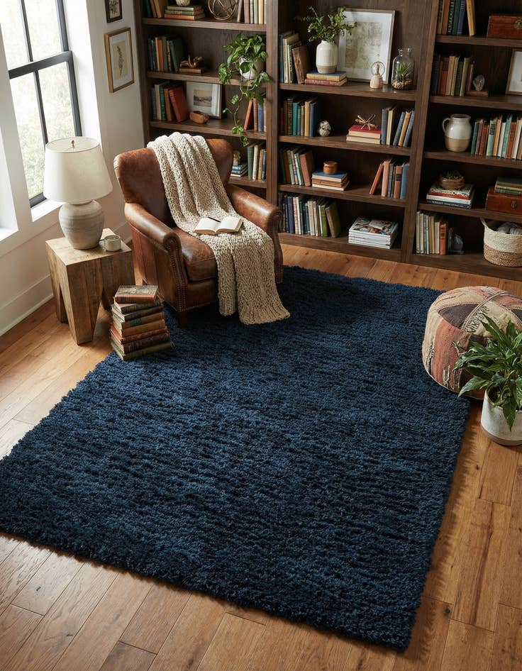 Detail image of 6' x 9' Infinity Shag Rug