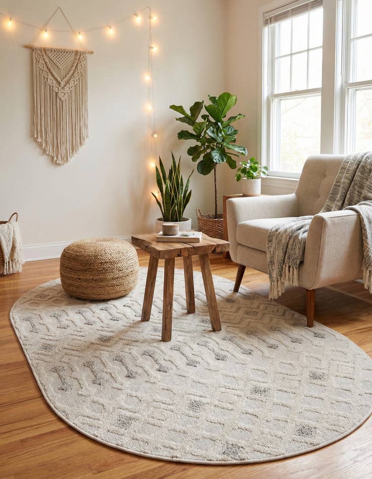 Detail image of 4' x 6' Arlo Oval Rug