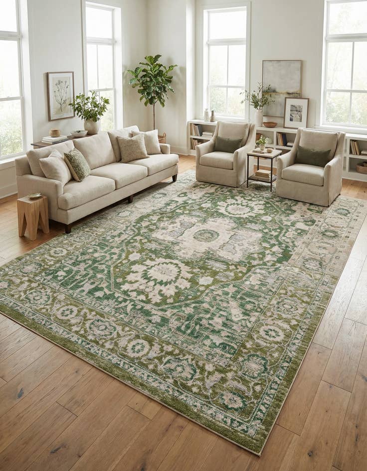 Detail image of 9' x 12' Madeline Vintage Rug