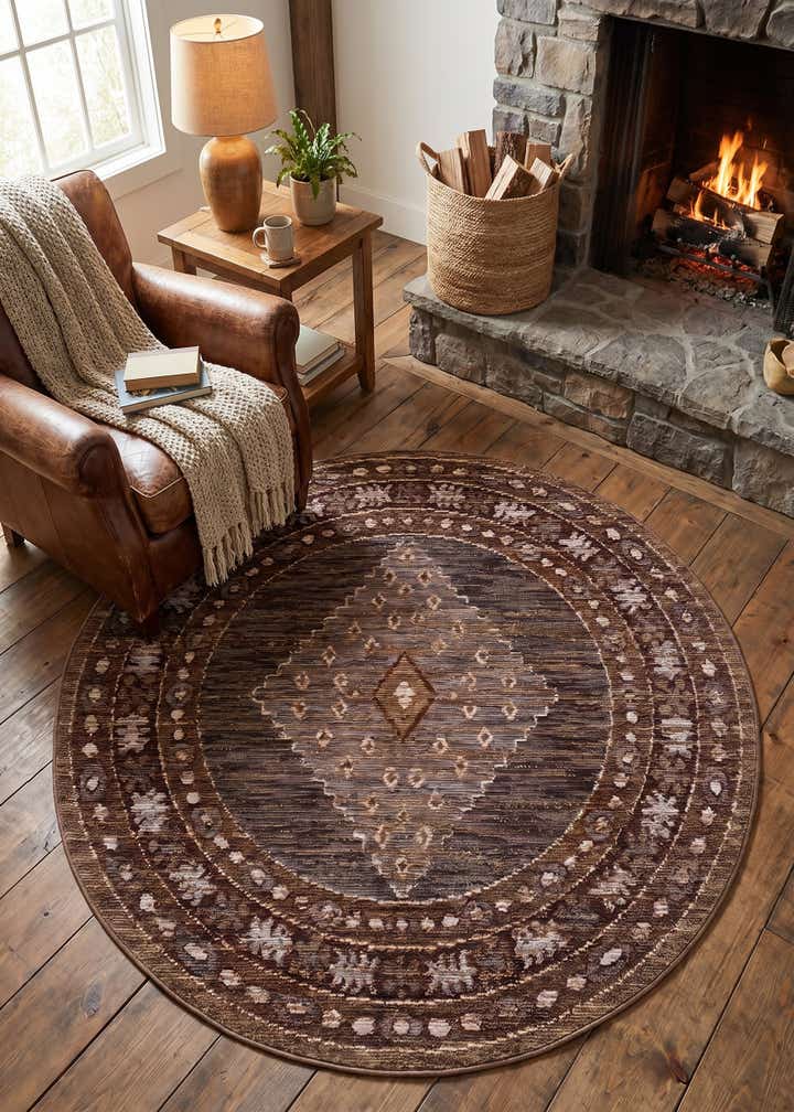 5' x 5' Grand Tradition Round Rug